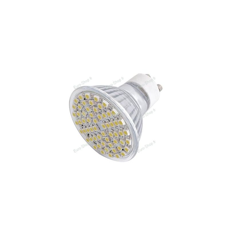 Ampoule Led GU10 60 led Smd 4w blanc froid basse consommation 220v
